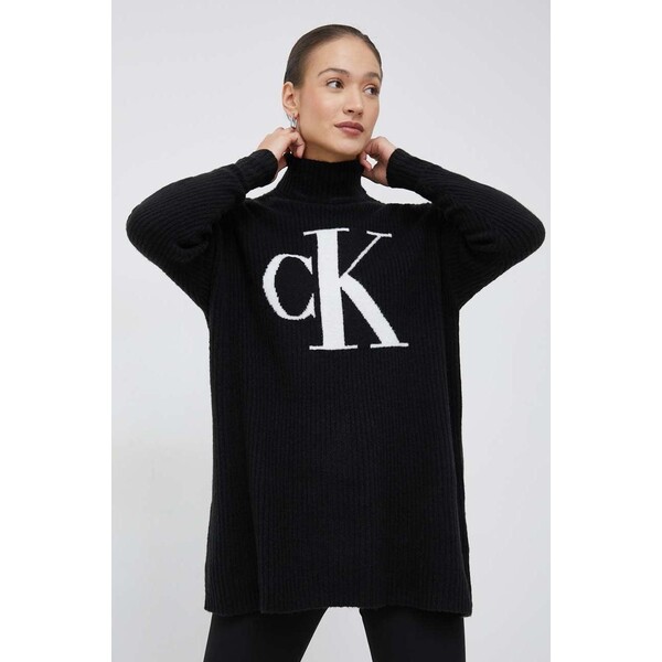 Calvin Klein Jeans sweter z domieszką wełny J20J220440.PPYX