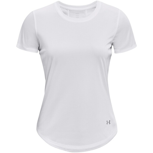 Damska koszulka do biegania UNDER ARMOUR UA Speed Stride 2.0 Tee - biała