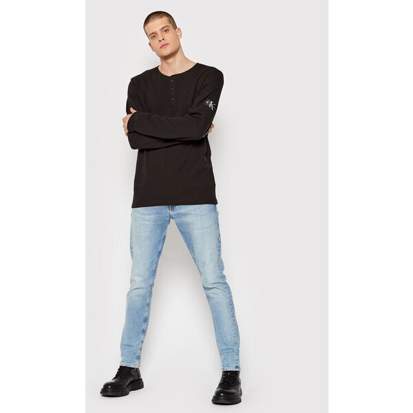 Calvin Klein Jeans Sweter J30J318645 Czarny Regular Fit