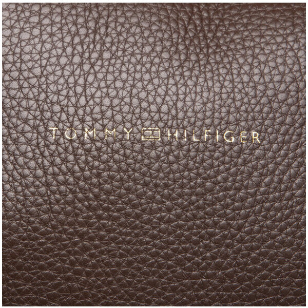 Tommy Hilfiger Torba Premium Leather Duffle AM0AM08454 Brązowy