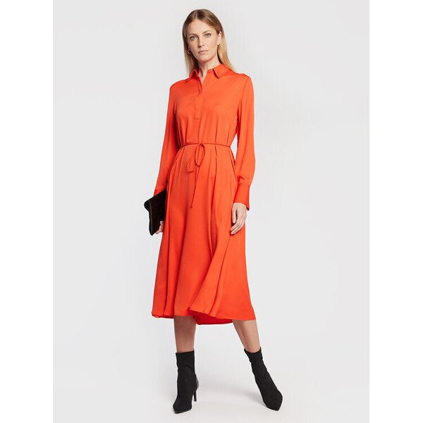 Calvin Klein Sukienka codzienna K20K205532 Pomarańczowy Regular Fit