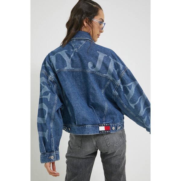 Tommy Jeans kurtka jeansowa bawełniana DW0DW14833.PPYX