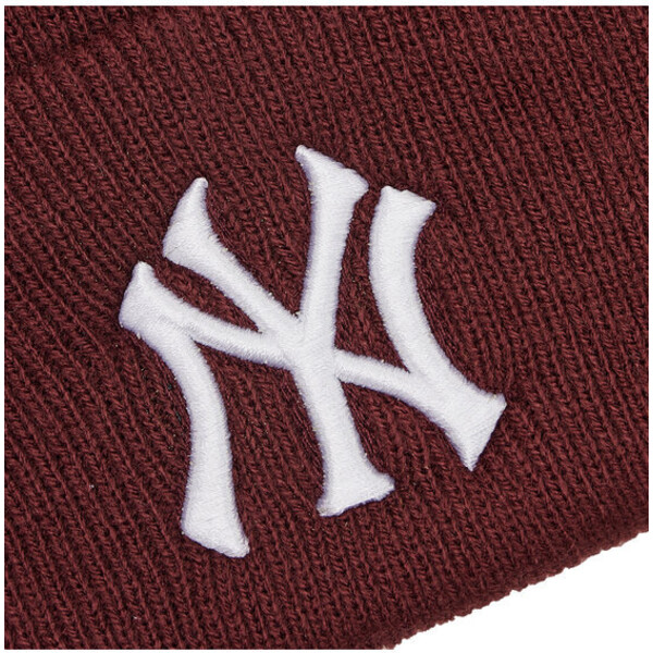 47 Brand Czapka New York Yankees B-HYMKR17ACE-KM Bordowy