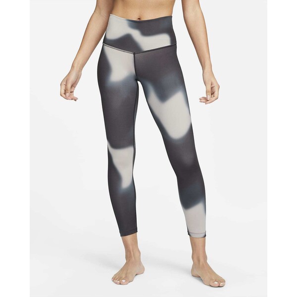 Damskie legginsy 7/8 z wysokim stanem i gradientowym zabarwieniem Nike Yoga