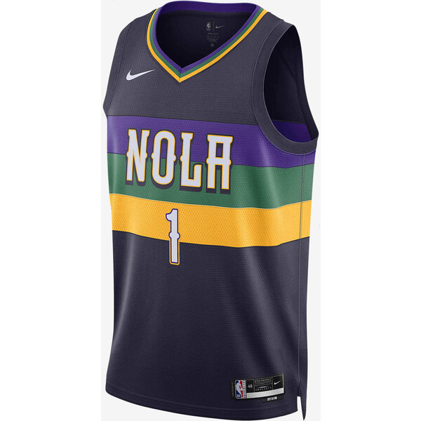 Koszulka Nike Dri-FIT NBA Swingman Zion Williamson New Orleans Pelicans City Edition