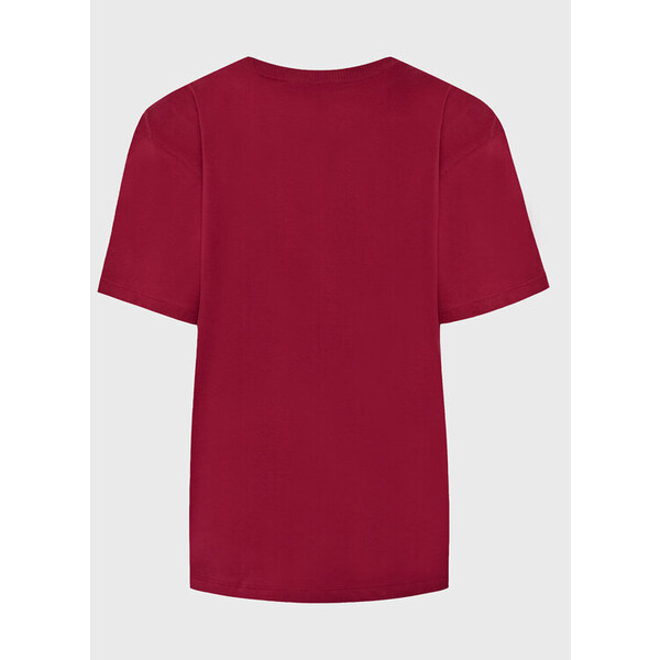 adidas T-Shirt adicolor Essentials HM1830 Bordowy Loose Fit