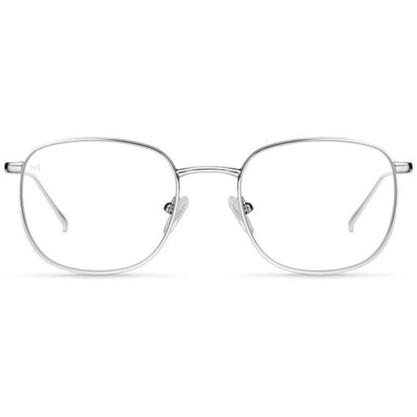 Meller Okulary z filtrem blue light B-MAI-SIL Srebrny