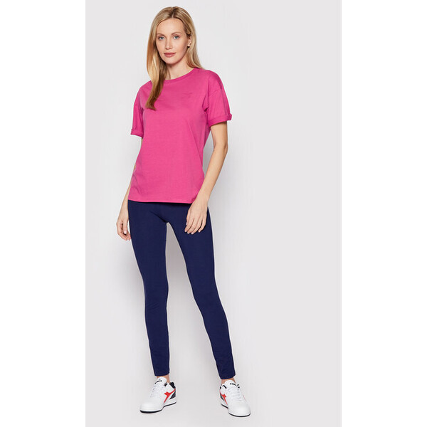 Diadora T-Shirt Ss Chromia 102.178752 Różowy Regular Fit