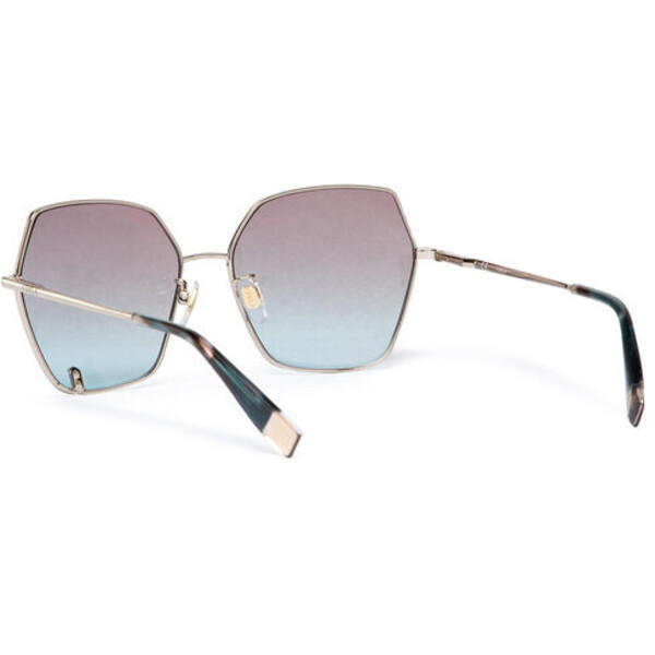 Furla Okulary przeciwsłoneczne Sunglasses SFU599 WD00047-MT0000-1246S-4-401-20-CN-D Niebieski