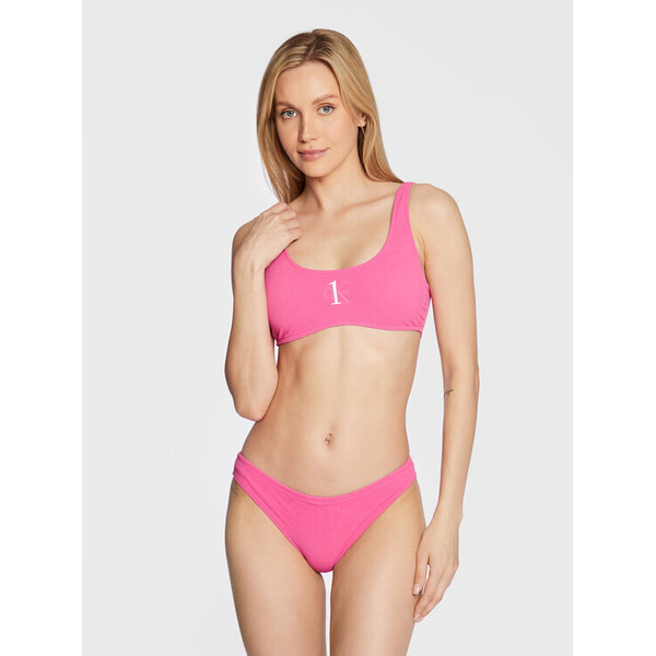Calvin Klein Swimwear Dół od bikini KW0KW01885 Różowy