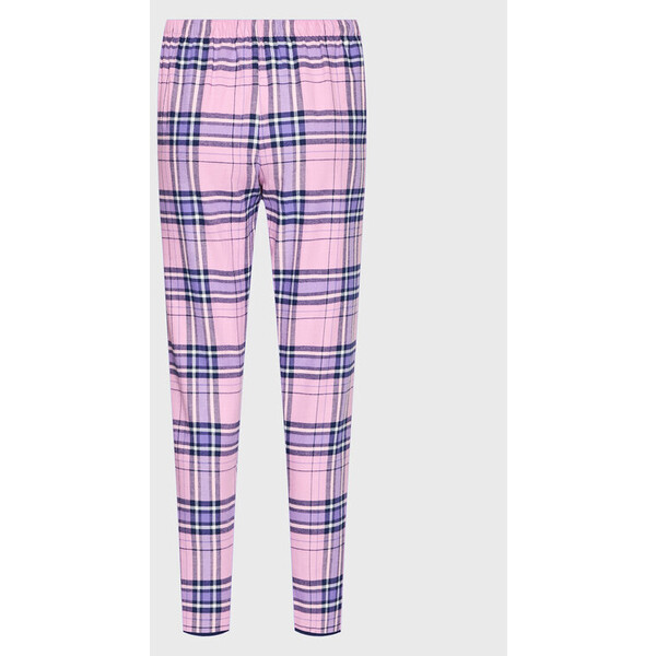 Cyberjammies Spodnie piżamowe Brushed Check 9464 Różowy Regular Fit