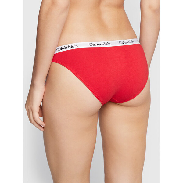 Calvin Klein Underwear Figi klasyczne 0000D1618E Czerwony