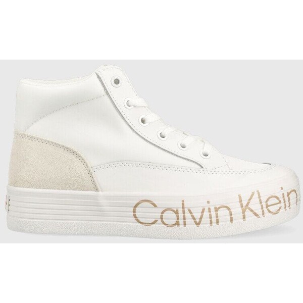 Calvin Klein Jeans sneakersy YW0YW00865 VULC FLATF MID WRAP AROUND LOGO YW0YW00865