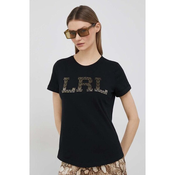 Lauren Ralph Lauren t-shirt bawełniany 200889219