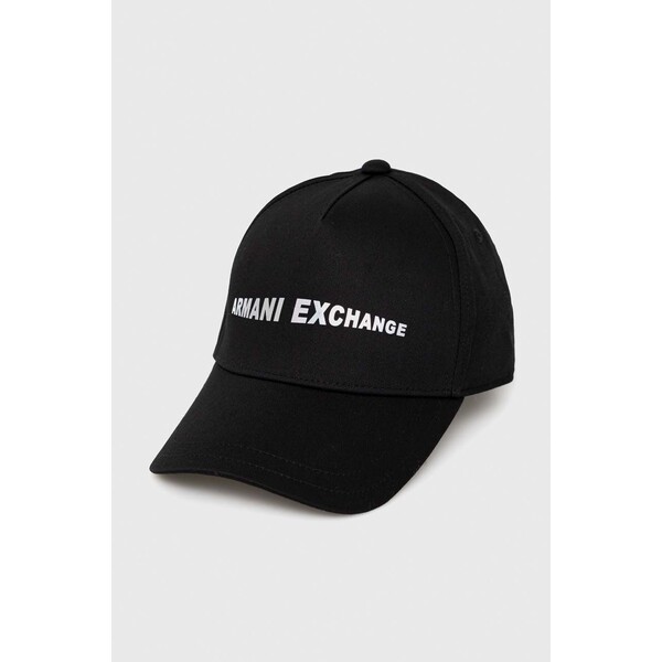 Armani Exchange czapka z daszkiem bawełniana 944201.3R100