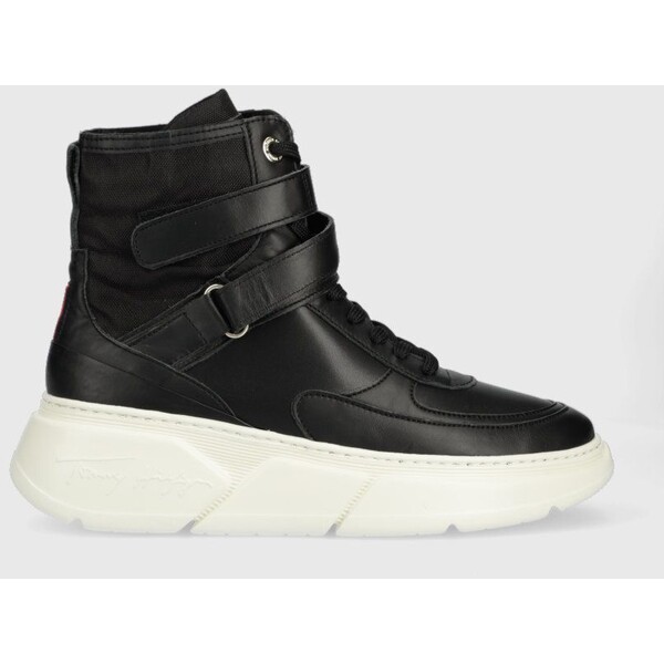 Tommy Hilfiger sneakersy skórzane FW0FW06910 CHUNKY WARM SNEAKER HIGH FW0FW06910