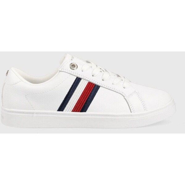 Tommy Hilfiger sneakersy skórzane fw0fw06903 essential stripes sneaker FW0FW06903