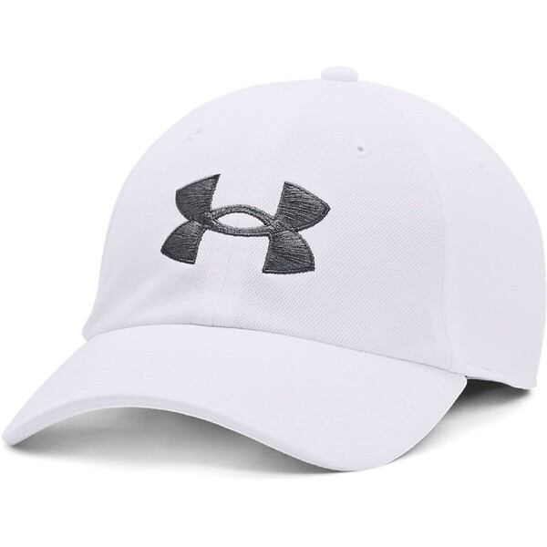 Męska czapka z daszkiem UNDER ARMOUR UA Blitzing Adj Hat - biała