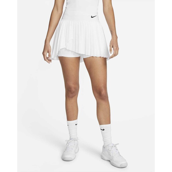 Damska plisowana spódnica tenisowa NikeCourt Dri-FIT Advantage DR6849-100
