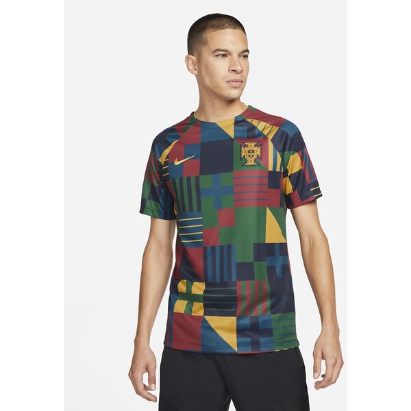 Męska przedmeczowa koszulka piłkarska Nike Dri-FIT Portugalia