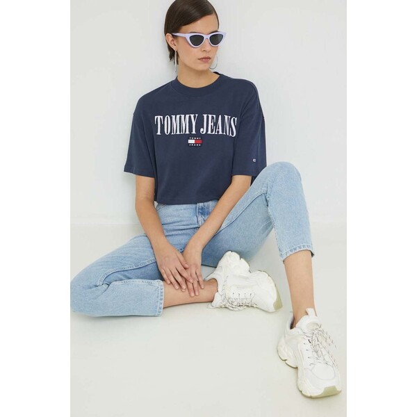 Tommy Jeans t-shirt bawełniany DW0DW14913.PPYX