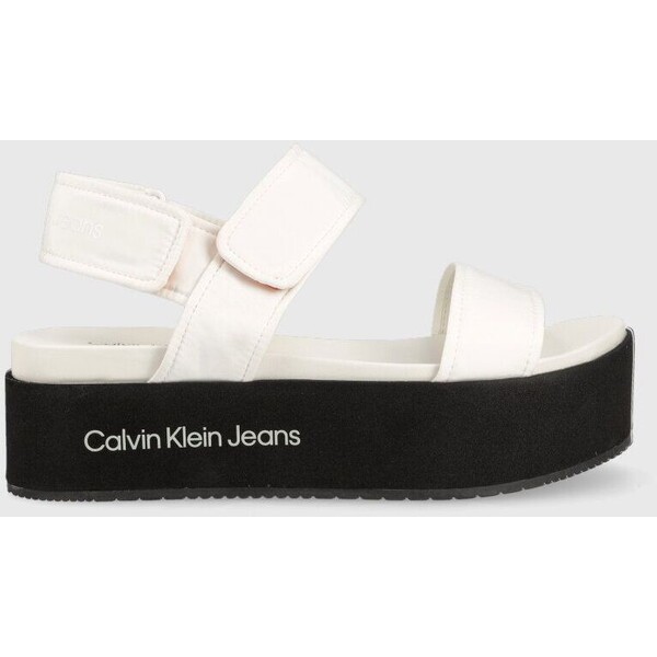 Calvin Klein Jeans sandały FLATFORM SANDAL SOFTNY YW0YW00965