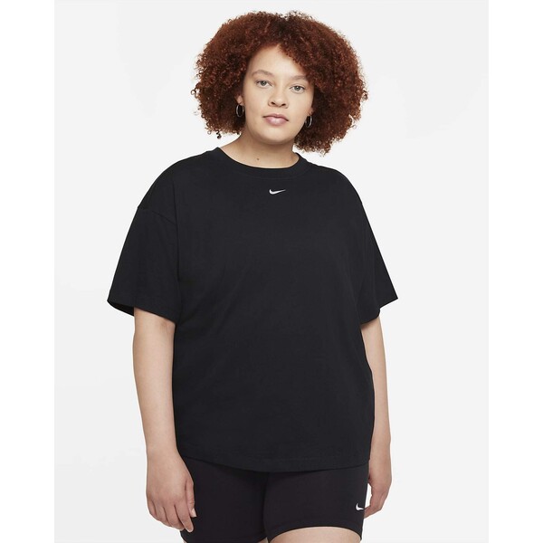 Damska koszulka z krótkim rękawem o kroju oversize (duże rozmiary) Nike Sportswear Essential DM5123-010