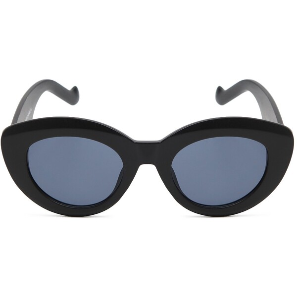 Cropp Czarne okulary przeciwsloneczne typu cat eye 0607S-99X