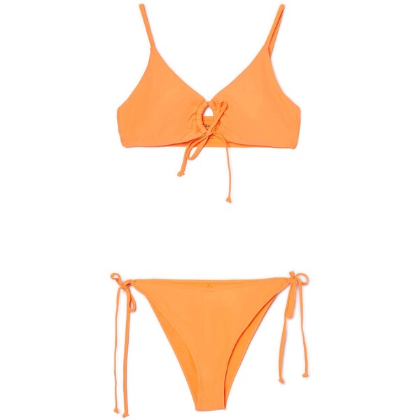Cropp Pomarańczowe bikini 0654S-22X