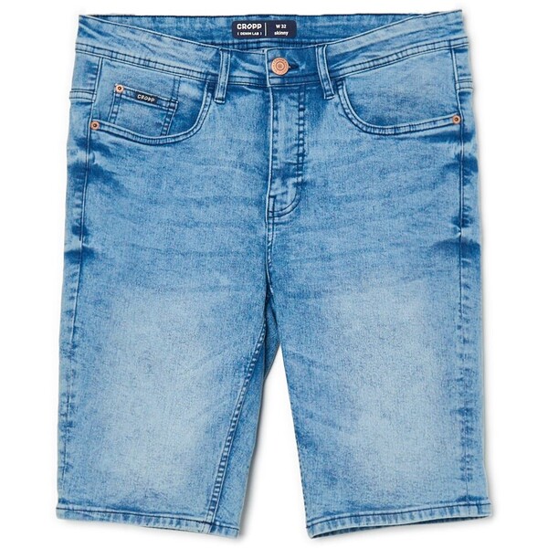 Cropp Niebieskie szorty jeansowe 3017R-50J