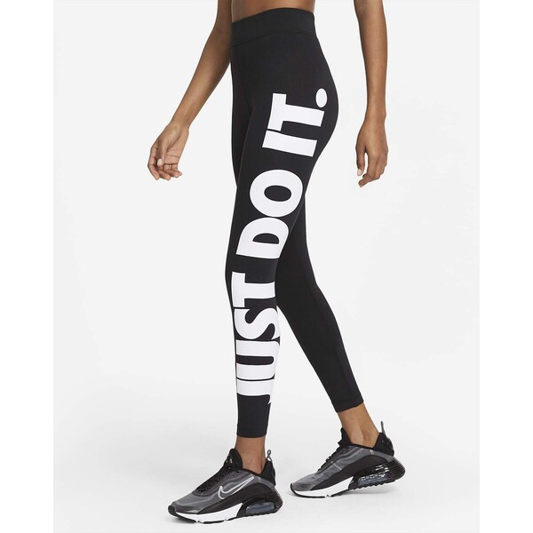 Damskie legginsy z wysokim stanem i grafiką Nike Sportswear Essential CZ8534-010