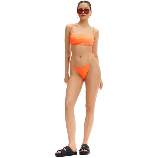Cropp Pomarańczowy strój kąpielowy bikini 0641S-22X