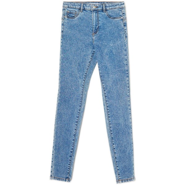 Cropp Niebieskie jeansy push up 1609S-50J