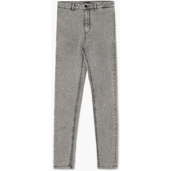 Cropp Szare jeansy skinny 1608S-09M