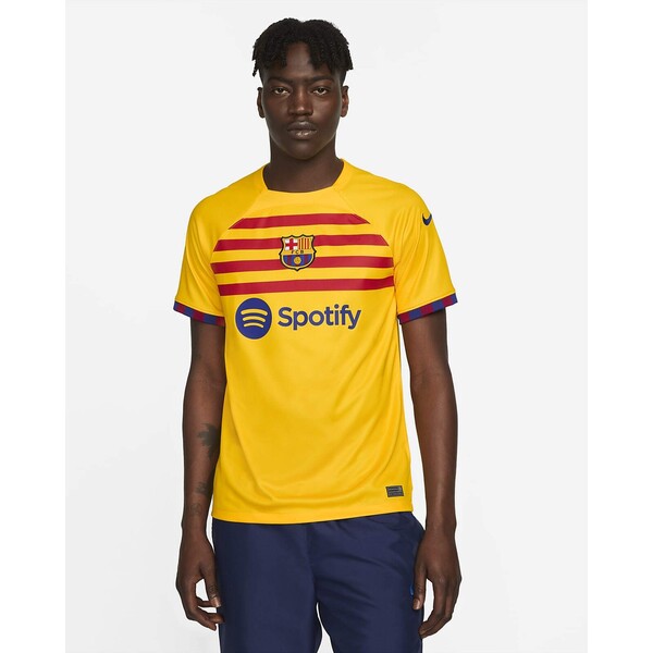 Męska koszulka piłkarska Nike Dri-FIT FC Barcelona Stadium 2023/24 (wersja czwarta)