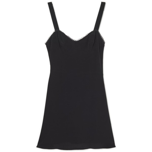 Cropp Czarna sukienka na ramiączkach 5331X-99X