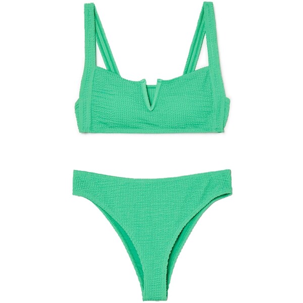 Cropp Zielony strój kąpielowy 0647S-77X