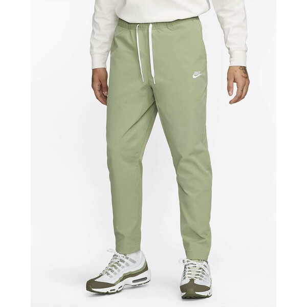 Męskie spodnie z tkaniny o zwężanym kroju Nike Club