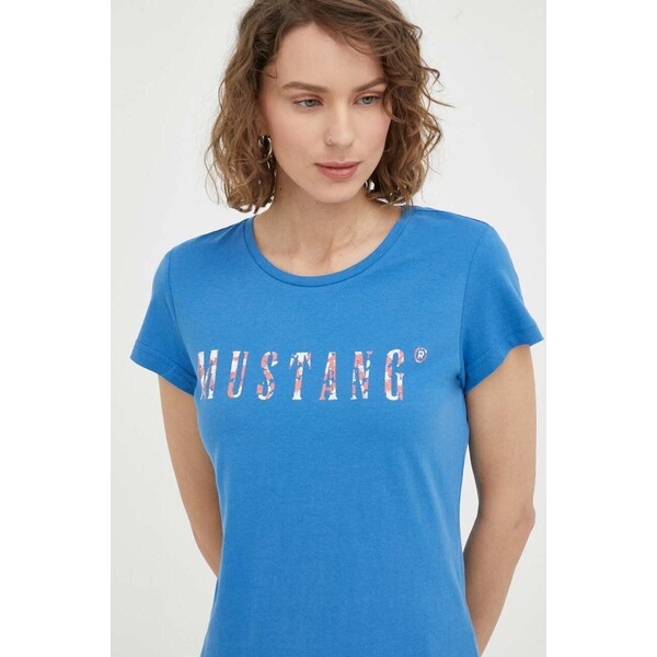 Mustang t-shirt bawełniany 1013782.5428