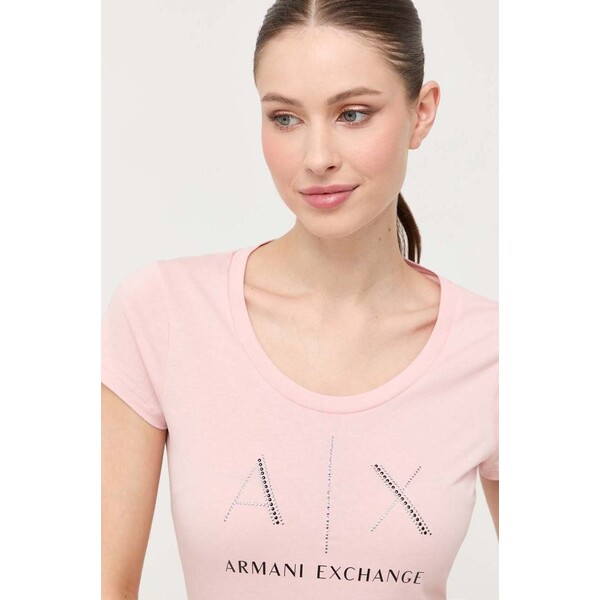 Armani Exchange t-shirt bawełniany 8NYT83.YJ16Z