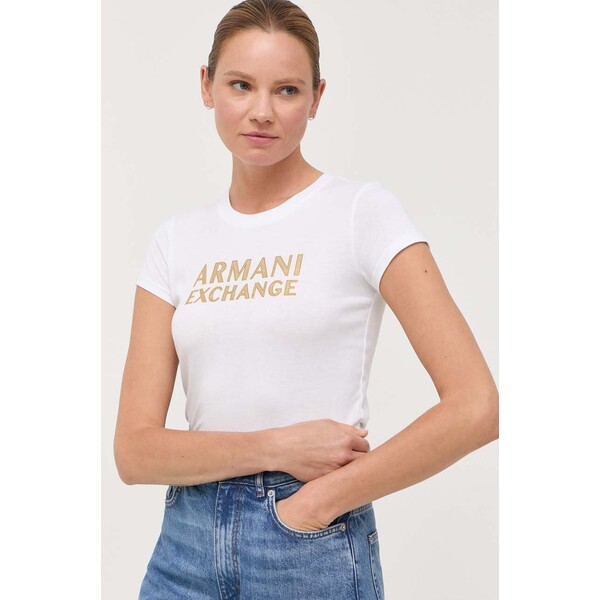Armani Exchange t-shirt bawełniany 6RYT07.YJ8QZ