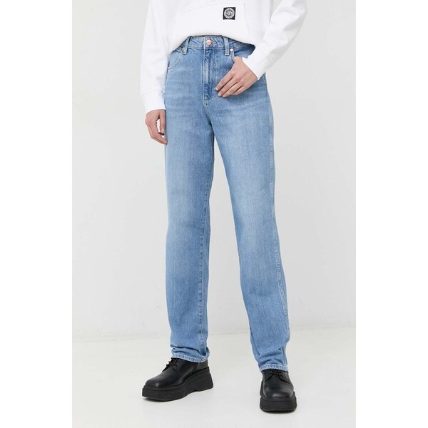 Wrangler jeansy Mom Straight W27M3833O