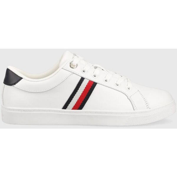 Tommy Hilfiger sneakersy skórzane ESSENTIAL WEBBING CUPSOLE FW0FW07378