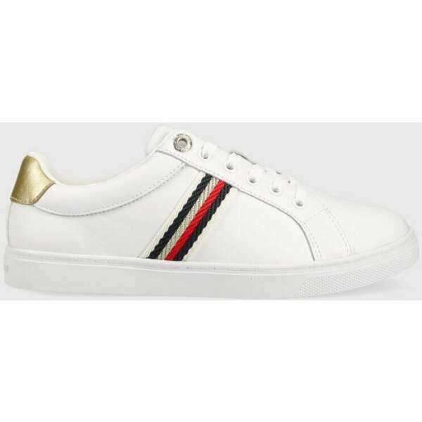 Tommy Hilfiger sneakersy skórzane CORPORATE WEBBING SNEAKER FW0FW07117