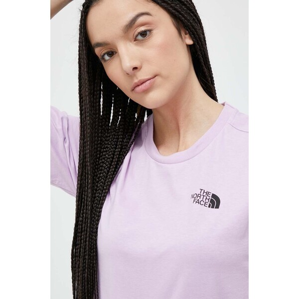 The North Face t-shirt bawełniany NF0A4CESHCP1