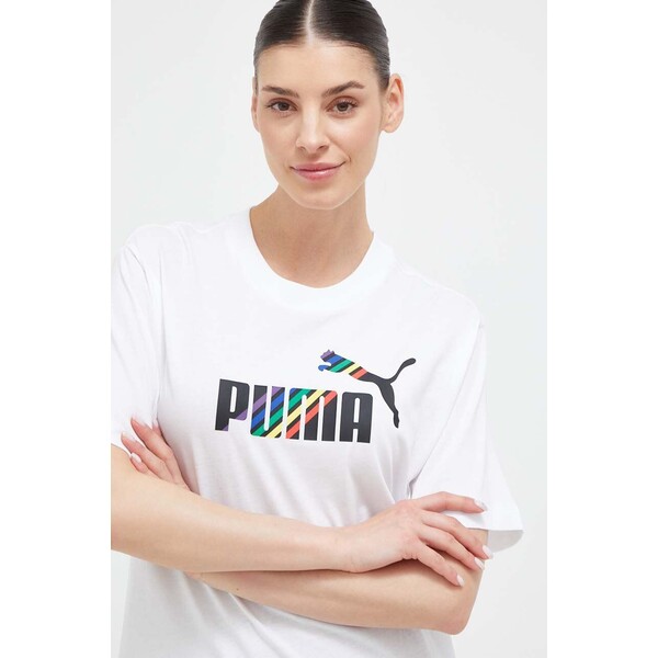 Puma t-shirt bawełniany 673669