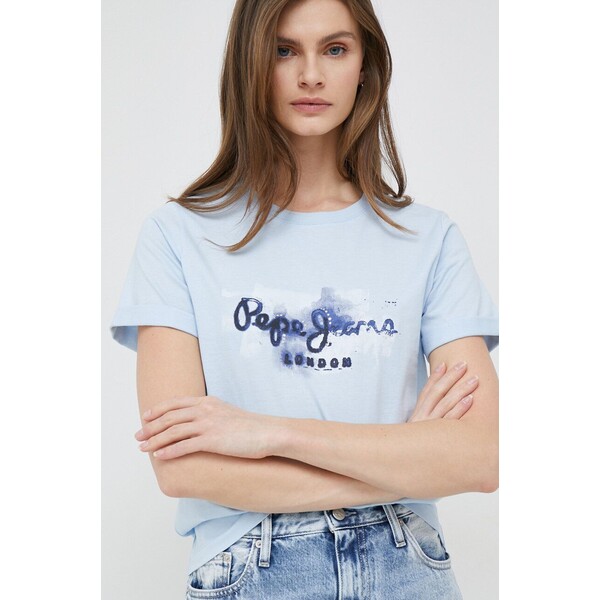 Pepe Jeans t-shirt bawełniany Goldie PL505401.524