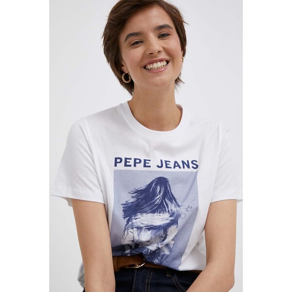 Pepe Jeans t-shirt bawełniany PL505579.800