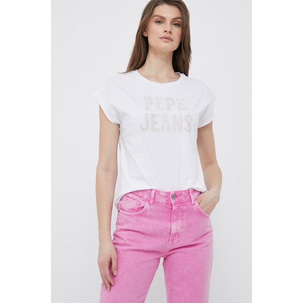 Pepe Jeans t-shirt bawełniany PL505459.800