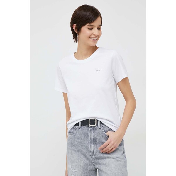 Pepe Jeans t-shirt bawełniany Wendy Chest PL505481.800